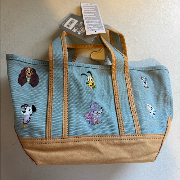 Disney Blue and Tan Small Tote - Picture 2 of 6